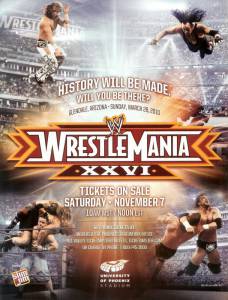 WWE  26  () - WrestleMania XXVI [2010]  online 